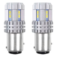 AMIO LED žarulje CANBUS 1157 BAY15D P21/5W 22SMD UltraBright 3020 Crvene 12V/24V