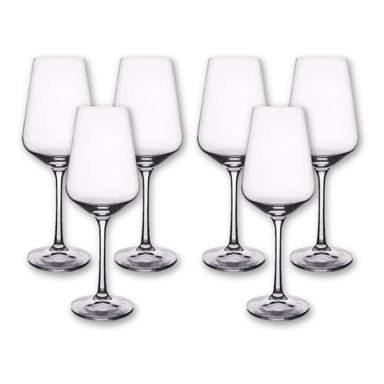 ORION Set od 6 vinskih čaša Sandra, 0,25 l