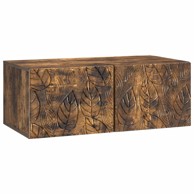 TV ormar za zid, 59,5 x 41 x 30 cm, dimljeni hrast