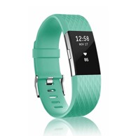 B-STRAP Silicone Diamond (Small) remen za Fitbit Charge 2, teal