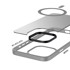 CRONG Maska MagSafe Hybrid Frost MAG Cover za Apple iPhone 15 Pro, siva