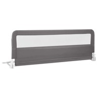 COSTWAY Zaštita za dječji krevet, sklopiva, 150 cm, siva