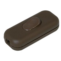HEINRICH KOPP Sklopka 1-polna 2A/250V, smeđa