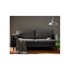 ROPEZ Tamno siva baršunasta sofa 203 cm Juli, 203x100x86 cm