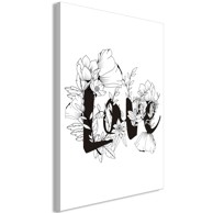 Slika Love With Flowers Vertical 80x120