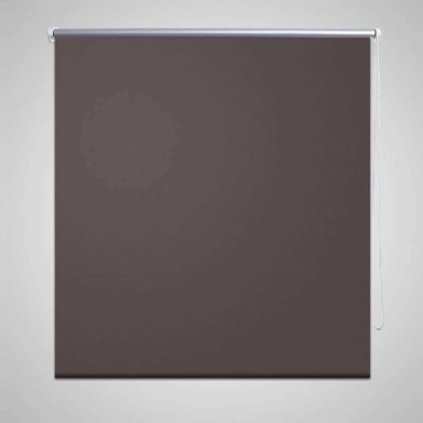 Rolo zavjesa za zamračivanje smeđa 100 x 175 cm
