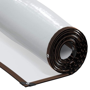 Prozirna cerada s ušicama 2x5 m polietilen