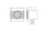 HACO Zidni ventilator 0913 / Ø150 mm