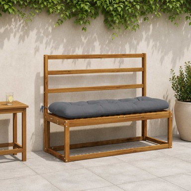 Jastučić za klupu VIANEN 100% poliester, 130 x 40 x 12 cm, plava