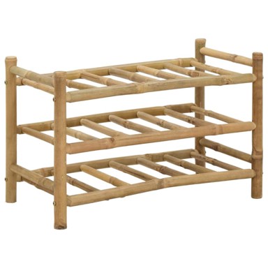 Stalak za vino bambus 57 x 29,5 x 36 cm, prirodni