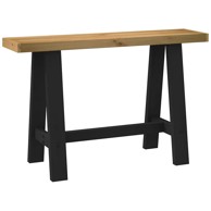 Konzolni stol, NOAIN, noge u obliku slova A, 120 x 30 x 75 cm, oblik slova A