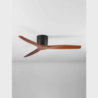 NOVA LUCE Ninemia plafonski ventilator crna & tamno drvo 40w 220-240v ip20 nl9952373