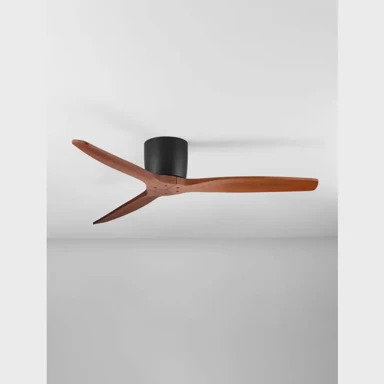 NOVA LUCE Ninemia plafonski ventilator crna & tamno drvo 40w 220-240v ip20 nl9952373
