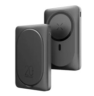 VEGER Powerbank prijenosni punjač MagOn Pro, magnetni, 10000 mAh, crni