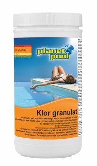 PLANET POOL Klor granulat, brzo otapanje, 1 kg (501601)