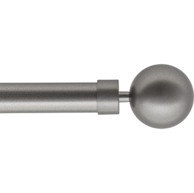 LUANCE Set karniša razvlačni promjer 25-28 mm Gaia 210-380 cm, siva