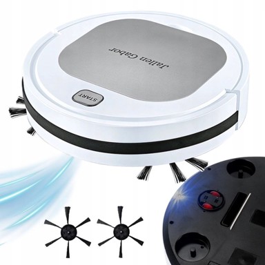 VERKGROUP Robotski usisavač USB, 28 cm, srebrni