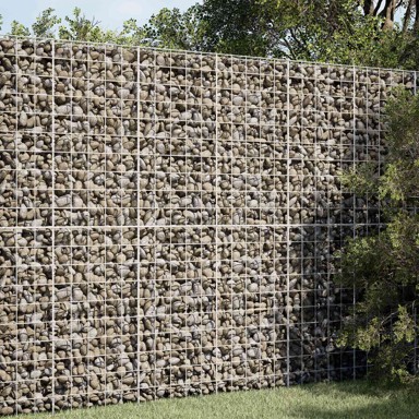 Gabion s žicom debljine 5 mm i mrežom 10x10 cm 150x30x200 cm