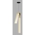 SQUID LIGHTING Crna/u zlatnoj boji viseća svjetiljka s metalnim sjenilom Fold