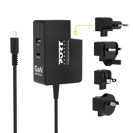 PORT Zidni punjač GaN 100 W USB-C/USB-A International 902103