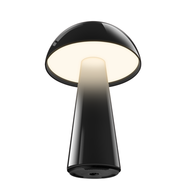 CENTURY Stolna lampa, LED, Coco, 1,5W, 2700K, 100 lumen, prigušiva, IP44, crna