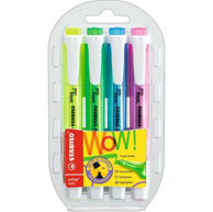 STABILO Marker Swing Cool Pastel, dlijeto vrh, 4 kom, višebojni