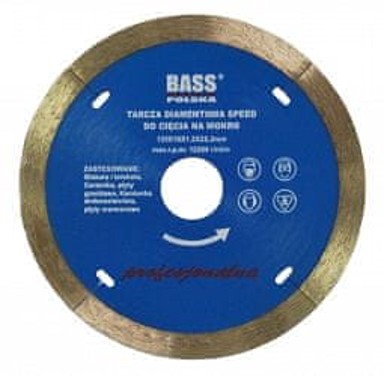 BASS POLSKA Dijamantna ploča 125 mm