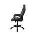 AROZZI Gaming stolica Enzo, tkanina, sivo/crna
