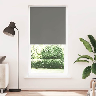 Rolo zavjesa blackout siva 95x230 cm širina tkanine 90,7 cm