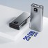 ALLITY Set pribora ATK 5u1 organizator/kutija + powerbank + GaN punjač + USB-C na USB-C kabel + 3 vezice, bijela
