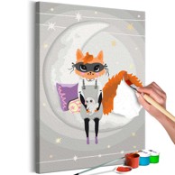 Slika za samostalno slikanje Fox for Goodnight 40x60