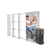 Zid reklamni POP UP 3 x 4, s pultom