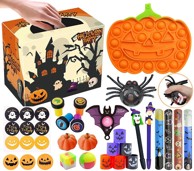 Set igračaka senzorne anti-stress Halloween Fidget Pop It, višebojno