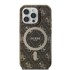 GUESS Tvrda smeđa MagSafe maskica za Apple iPhone 16 Pro