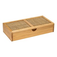 WENKO Kupaonski organizator od bambusa Allegre, 28 x 6 cm