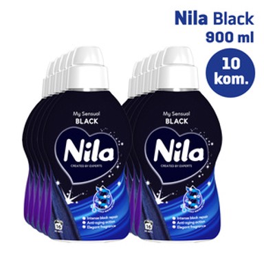 NILA Omekšivač za rublje My Sensual Black, 900 ml, 10 kom