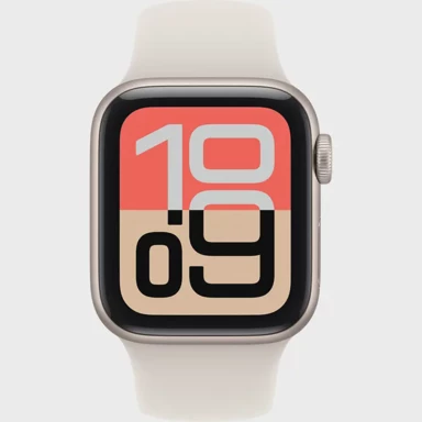 APPLE Watch SE 3, srebrni, aluminij, 40 mm, Polarstern Sports narukvica M/L, Cellular