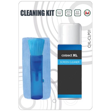 CONNECT XL Set za čišćenje ekrana 3u1 - CXL-CLP01