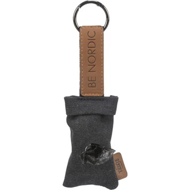 TRIXIE Dispenzer za vrećice Be Nordic, 1 rola/20 vrećica, crni