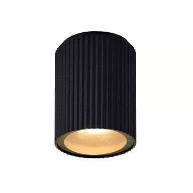Plafonska svjetiljka Kyklop ripple, 2518316003, crna