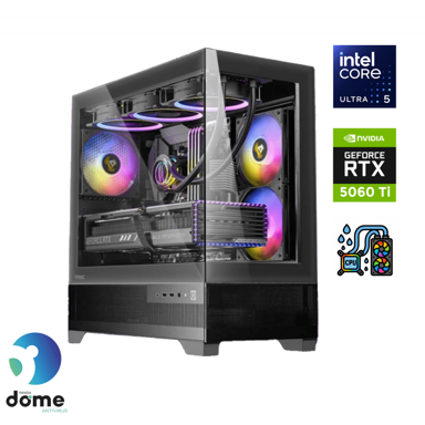 ANNI Stolno računalo / Intel Core Ultra 5 225F, 32 GB RAM, 2 TB SSD, NVIDIA GeForce RTX 5060 Ti, Free DOS