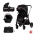 CHIPOLINO Kolica Euphoria 3u1, noir