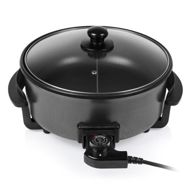 TRISTAR Multifunkcionalna grill tava XL PZ-9135, promjer 30 cm, 1500 W, crna