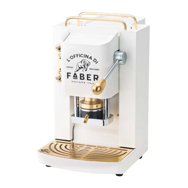 FABER ITALIA Aparat za kavu u kapsulama Pro White Basott, poluautomatski, 1.3 L