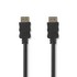 NEDIS HDMI kabel velike brzine s Ethernetom, 4K 30 Hz, 18 Gbit/s, 50 m, crni