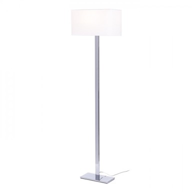 RENDL Podna svjetiljka Plaza, 230V, E27, 42W, bijela krom