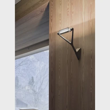 Zidna LED svjetiljka Lola D15NA1 1xR7s, dimabilna, crna