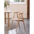 UNIQUE FURNITURE Blagovaonska stolica u prirodnoj boji Relate 