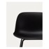 KAVE HOME Crna barska stolica (visine sjedala 74 cm) Altea 