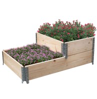 AGA povišena gredica, 120 x 80 x 40 cm, zelena  